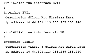 Show Run Interface Command